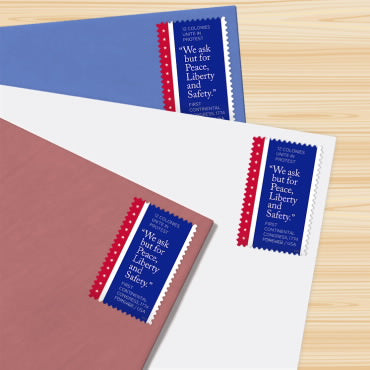 First Continental Congress Stamps 2024 -
