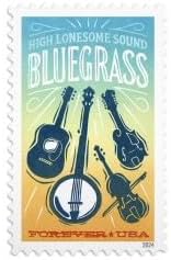 Bluegrass Music Stamps 2024 -