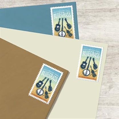 Bluegrass Music Stamps 2024 -