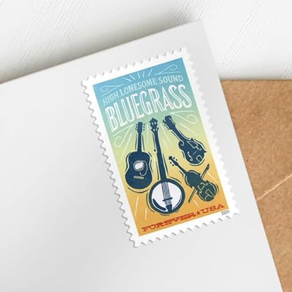 Bluegrass Music Stamps 2024 -