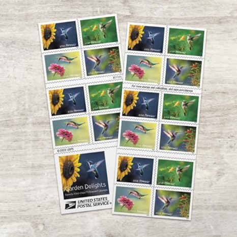 Garden Delights Stamps 2023 -
