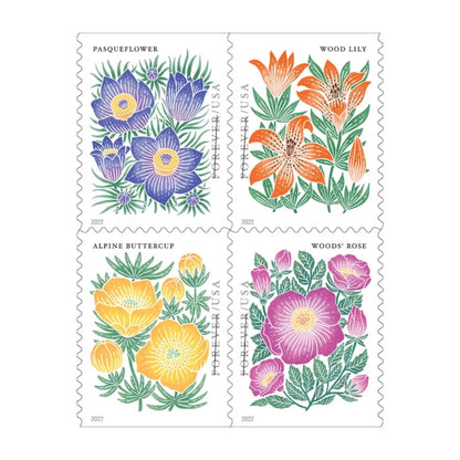 Mountain Flora Stamps 2022