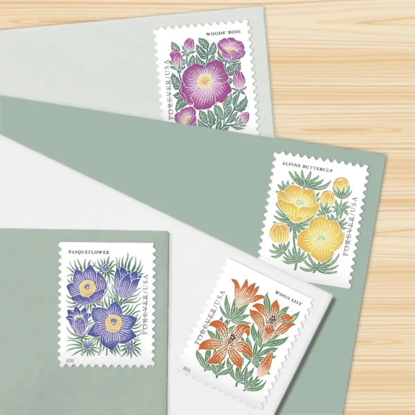 Mountain Flora Stamps 2022