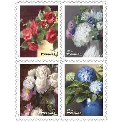 Flowers From The Garden Stamps 2017 -