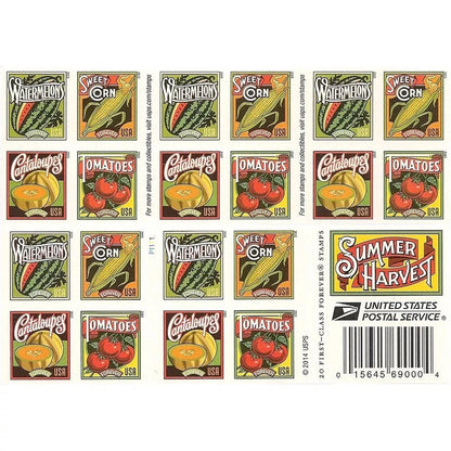 Summer Harvest Stamps 2015 Forever Stamp