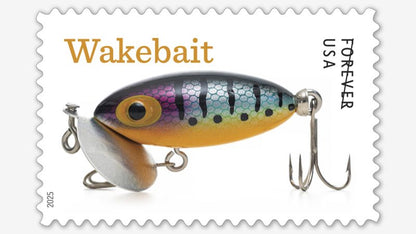 Freshwater Fishing Lures Stamps 2025 -