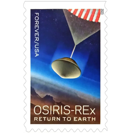 OSIRIS-REx Return to Earth Stamps 2023