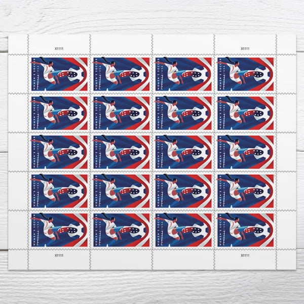 Women’s Soccer Stamps 2023