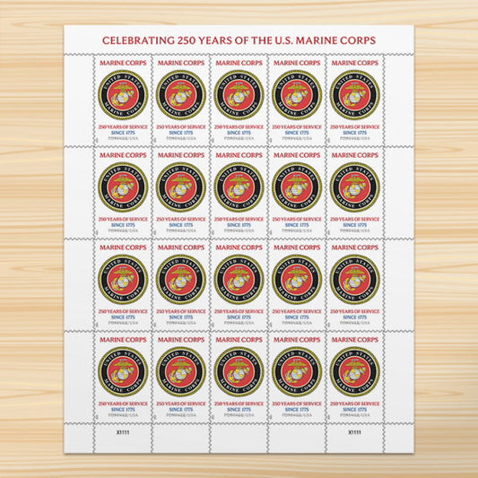 Marine Corps Stamps 2025