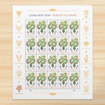 Lunar New Year Stamps 2025