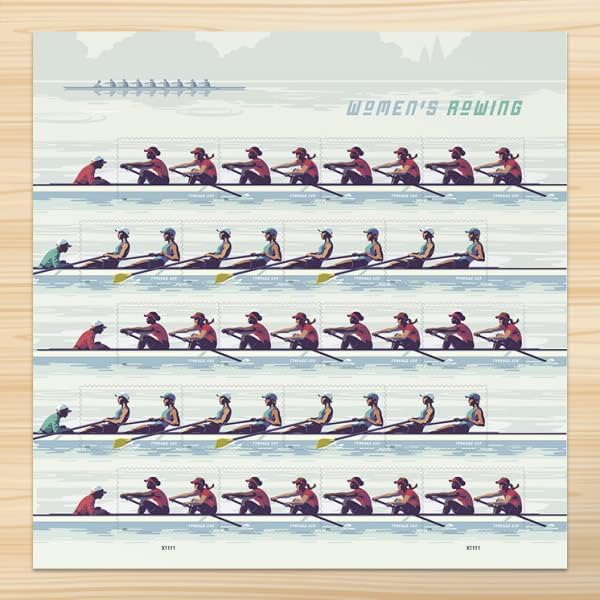 Women’s Rowing Stamps 2022