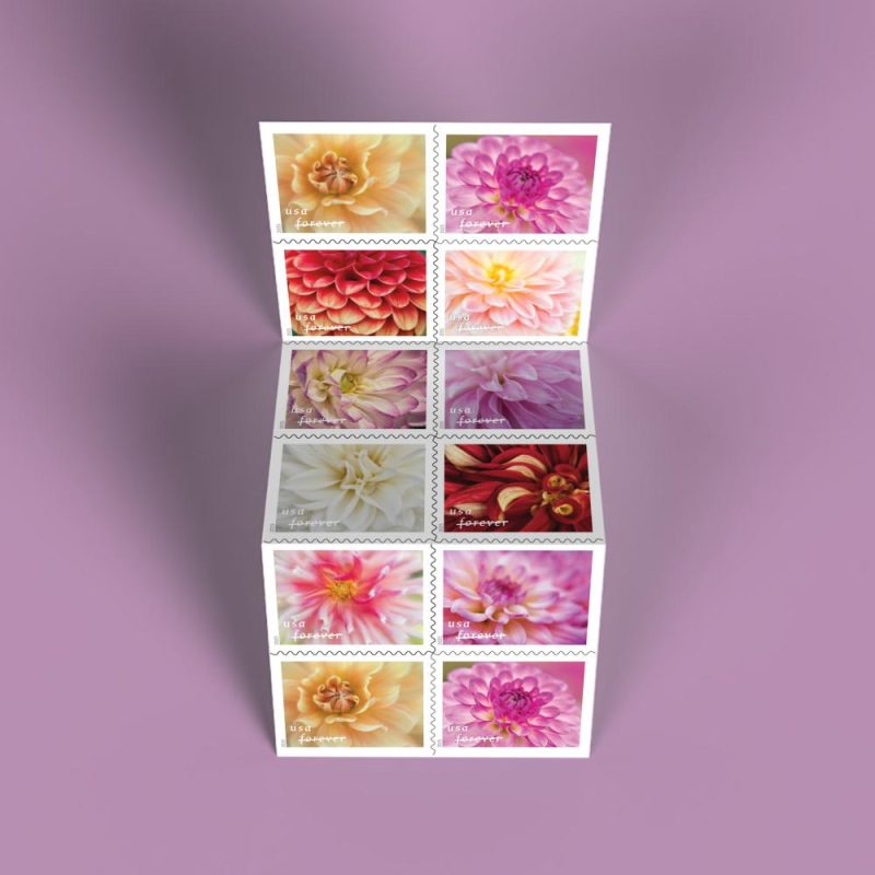 Dahlias Stamps 2025 -