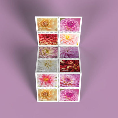 Dahlias Stamps 2025 -