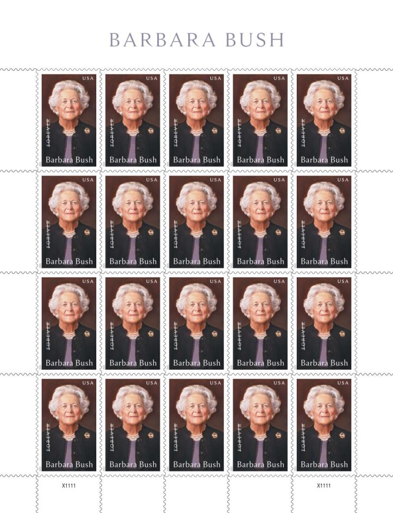 Barbara Bush Stamps 2025 -