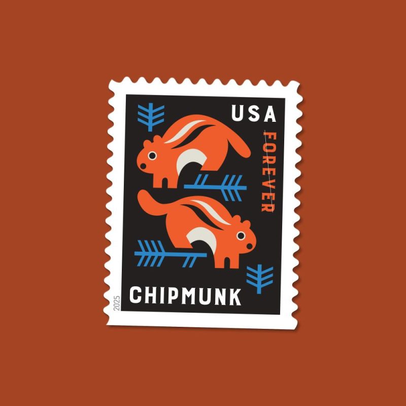 Baby Wild Animals Stamps 2025 -