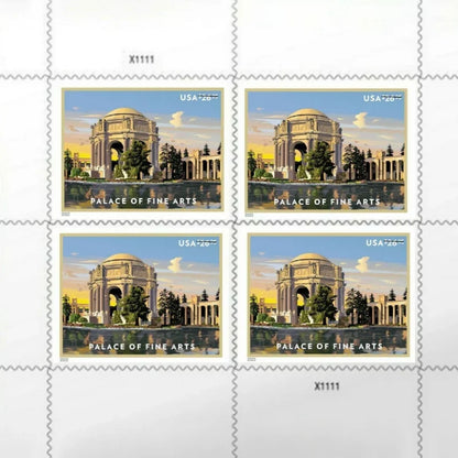 Palace of Fine Arts Stamps 2022